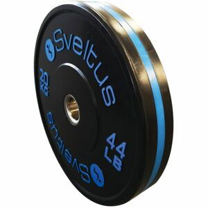 SVELTUS TRAINING OLYMPIC DISC 20 kg x 50 mm Nakladací kotúč, čierna, veľkosť 20 KG