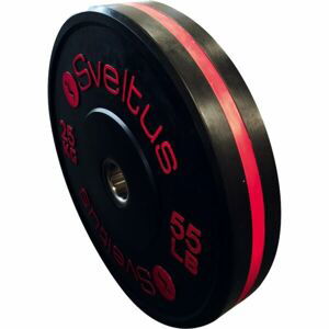 SVELTUS TRAINING OLYMPIC DISC 25 kg x 50 mm Nakladací kotúč, čierna, veľkosť OS