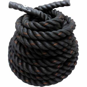 SVELTUS BATTLE ROPE L15 M ?38 MM Posilovací lano, čierna, veľkosť