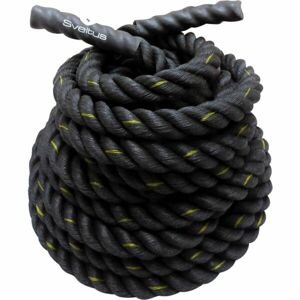 SVELTUS BATTLE ROPE 10 m ?26 mm Oscilačné lano, čierna, veľkosť os