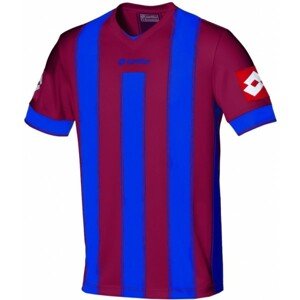 Lotto JERSEY VERTIGO EVO vínová M - Pánsky futbalový dres