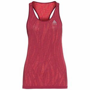 Odlo W BLACKCOMB LIGHT ECO BI TOP CREW NECK SINGLET Dámske funkčné tielko, vínová, veľkosť M