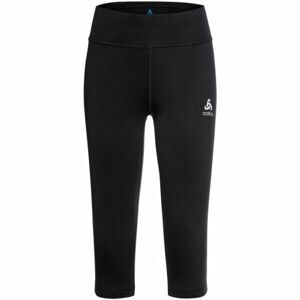 Odlo W ESSENTIAL TIGHTS 3/4 Dámske trojštvrťové bežecké nohavice, čierna, veľkosť M