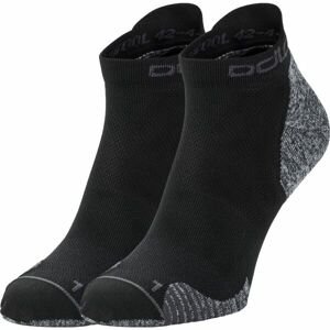 Odlo CERAMICOOL RUN 2 PACK SOCKS SHORT Ponožky, čierna, veľkosť 45-47