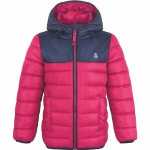 Loap INGRITTE Dievčenská zimná bunda, ružová, veľkosť 112-116