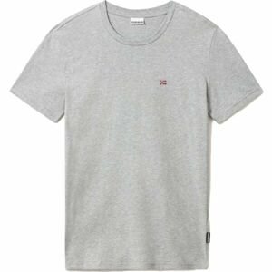Napapijri SALIS C SS 1 Pánske tričko, sivá, veľkosť L