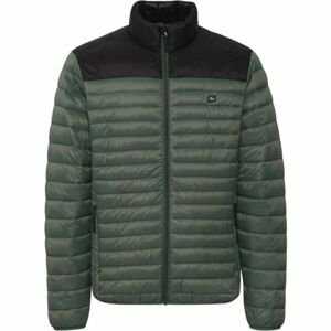 BLEND JACKET Pánska zimná bunda, tmavo zelená, veľkosť M