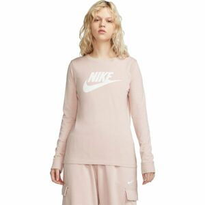 Nike SPORTSWEAR Dámske tričko s dlhým rukávom, ružová, veľkosť L