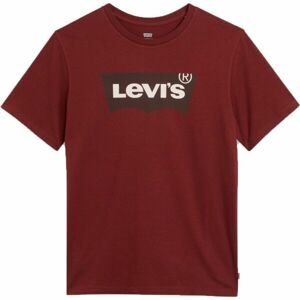 Levi's CLASSIC GRAPHIC T-SHIRT Pánske tričko, vínová, veľkosť L