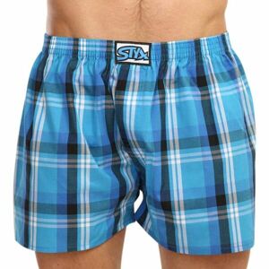 Styx MEN'S BOXERS SHORTS CLASSIC RUBBER Pánske trenky, modrá, veľkosť L