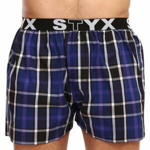 Styx MEN'S BOXERS SHORTS SPORTS RUBBER Pánske šortky, tmavo modrá, veľkosť M