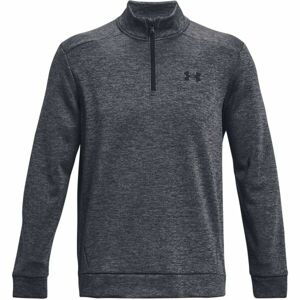 Under Armour ARMOUR FLEECE 1/4 ZIP Pánska flísová mikina, tmavo sivá, veľkosť S