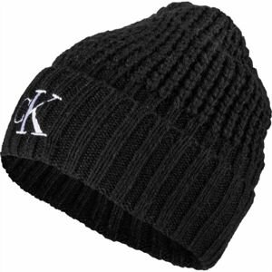 Calvin Klein WAFFLE BEANIE Zimná čiapka, čierna, veľkosť UNI