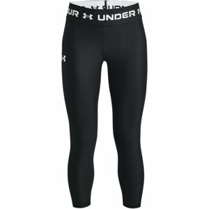 Under Armour ARMOUR ANKLE CROP Dievčenské legíny, čierna, veľkosť L