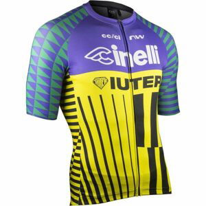 Northwave CINELLI Pánsky cyklistický dres, tmavo zelená, veľkosť XXL