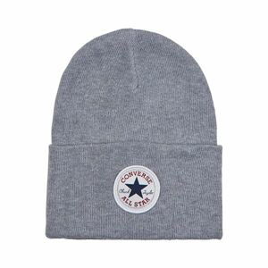 Converse CHUCK PATCH BEANIE  Unisexová zimná čiapka, sivá, veľkosť os