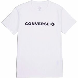 Converse CF STRIP WORDMARK SS TEE Dámske tričko, biela, veľkosť L