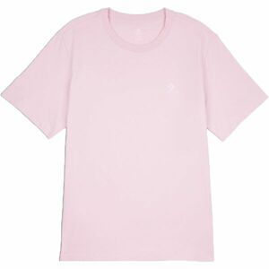 Converse CLASSIC LEFT CHEST SS TEE Pánske tričko, ružová, veľkosť L