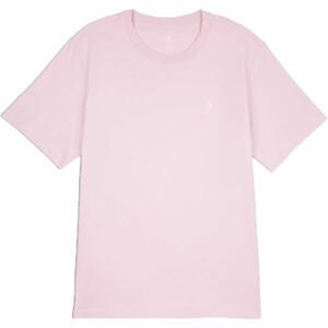 Converse CLASSIC LEFT CHEST SS TEE Pánske tričko, ružová, veľkosť M