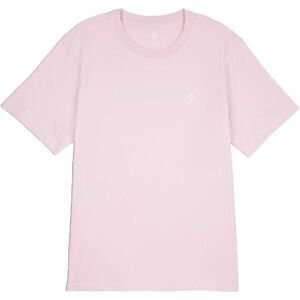 Converse CLASSIC LEFT CHEST SS TEE Pánske tričko, ružová, veľkosť S