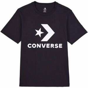 Converse STANDARD FIT CENTER FRONT LARGE LOGO STAR CHEV Pánske tričko, čierna, veľkosť L