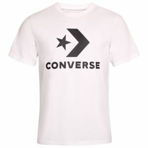 Converse STANDARD FIT CENTER FRONT LARGE LOGO STAR CHEV Pánske tričko, biela, veľkosť XL