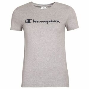 Champion CREWNECK T-SHIRT Dámske tričko, sivá, veľkosť L