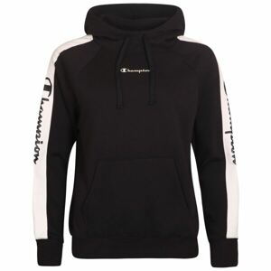 Champion HOODED SWEATSHIRT Dámska mikina, čierna, veľkosť XS