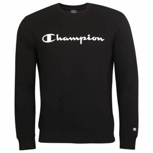 Champion CREWNECK SWEATSHIRT Pánska mikina, čierna, veľkosť XXL