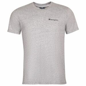 Champion CREWNECK T-SHIRT Pánske tričko, sivá, veľkosť M