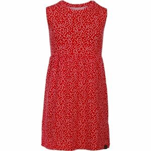 NAX VALEFO Dievčenské šaty, červená, veľkosť 104-110