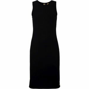 NAX BANGA Dámske šaty, čierna, veľkosť XL