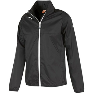 Puma RAIN JACKET JR. čierna 128 - Detská bunda