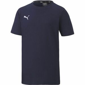 Puma TEAMGOAL 23 CASUALS TEE JR Chlapčenské tričko, tmavo modrá, veľkosť 116