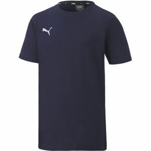 Puma TEAMGOAL 23 CASUALS TEE JR Chlapčenské tričko, tmavo modrá, veľkosť 164