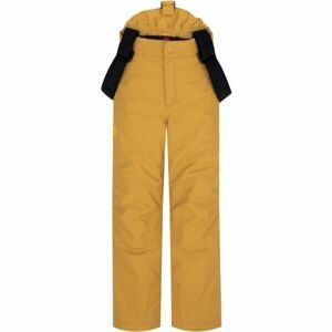 Hannah AKITA JR Detské lyžiarske nohavice, žltá, veľkosť 116