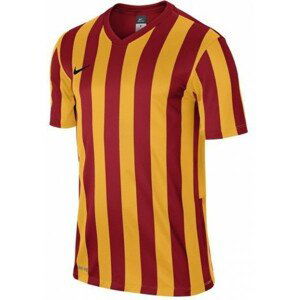 Nike STRIPED DIVISION JERSEY žltá M - Pánsky futbalový dres