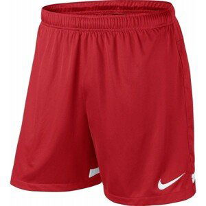 Nike DRI-FIT KNIT SHORT II YOUTH červená S - Detské futbalové trenírky