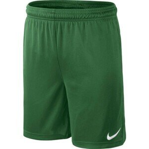 Nike PARK KNIT SHORT YOUTH zelená L - Detské futbalové trenírky