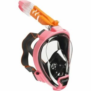 Ocean Reef ARIA QR + CAMERA HOLDER Šnorchlovacia maska, ružová, veľkosť M/L
