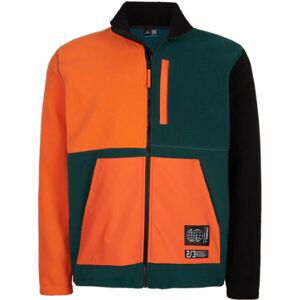 O'Neill PROGRESSIVE COLORBLOCK FLEECE Pánska mikina, tmavo zelená, veľkosť L