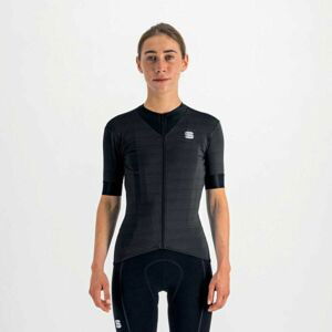 Sportful KELLY W SHORT SLEEVE JERSEY Dámsky cyklistický dres, čierna, veľkosť XS