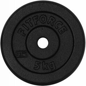 Fitforce NAKLADACÍ KOTÚČ 5KG NAKLADACÍ KOTÚČ, čierna, veľkosť 5 KG