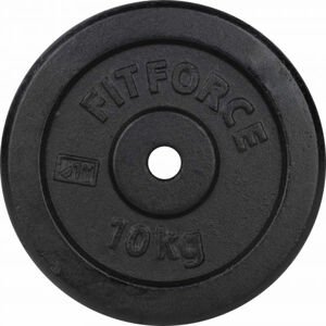 Fitforce PLB 10 KG 25 MM Nakladací kotúč, čierna, veľkosť 10 KG