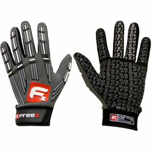 FREEZ G-80 GOALIE GLOVES SR Florbalové brankárske rukavice, sivá, veľkosť M