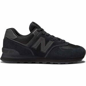 New Balance ML574EVE Pánska voľnočasová obuv, čierna, veľkosť 40