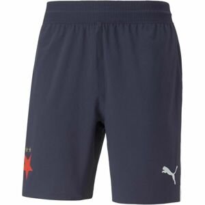 Puma SKS HOME SHORTS PROMO Pánske futbalové šortky, tmavo modrá, veľkosť XXXL
