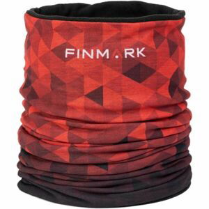 Finmark FSW-211 Multifunkčná šatka s flísom, červená, veľkosť os