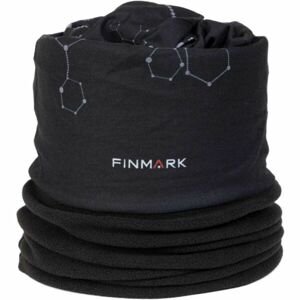 Finmark FSW-203 Multifunkčná šatka s flísom, čierna, veľkosť os