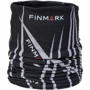 Finmark FSW-210 Multifunkčná šatka s flísom, čierna, veľkosť os